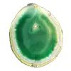 Lámina de ágata brasileña, verde – Artículo de coleccionista, 200 g - 1
