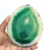Lámina de ágata brasileña, verde – Artículo de coleccionista, 200 g - 3