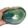 Lámina de ágata verde natural – Pieza decorativa 250 g - 3