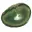 Lámina de ágata verde natural – Pieza decorativa 250 g — 3