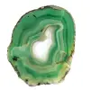 Ejemplar de ágata verde en rodajas – Origen: Brasil 240 g - 1