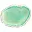 Lámina de ágata verde natural – Pieza decorativa 250 g — 7
