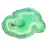 Ágata brasileña en sección verde – Colección de 210 g
