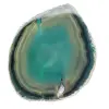 Lámina de ágata verde – ejemplar brasileño 270 g - 1