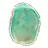 Ágata verde brasileña en rodajas – Piedra 215 g