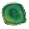 Ágata verde en rodajas – Ejemplar grande de Brasil, 205 g - 1