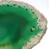 Lámina de ágata verde pulida – ejemplar brasileño 205 g - 2