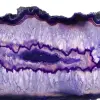Ejemplar laminado de ágata alargada violeta brasileña - 2
