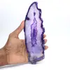 Ejemplar laminado de ágata alargada violeta brasileña - 3