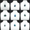 Colgante de apatita azul de Madagascar - Piedra natural - 0