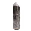 Prisma de microclina natural - Piedra lunar negra de Madagascar - 1