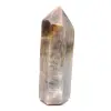 Objeto prismático de microclina cristalizada - Piedra lunar negra - 3
