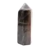 Prisma de microclina geométrica - Piedra lunar negra rara - 1