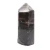 Prisma de microclina geométrica - Piedra lunar negra rara - 2