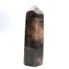 Prisma mayor en microclina - Auténtica piedra lunar negra - 2