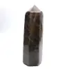 Prisma mayor en microclina - Auténtica piedra lunar negra - 3