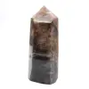 Prisma delgado en piedra lunar negra - Microclina natural - 2
