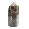 Prisma de microclina de Madagascar - Gabinete de piedra lunar negra - 3