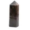 Prisma de microclina de coleccionista - Piedra lunar negra única - 2