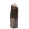 Prisma de microclina de Madagascar - Elegante piedra lunar negra - 1