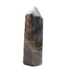 Prisma de piedra lunar negra - Feldespato microclina de colección - 3