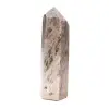 Prisma mineral de microclina - Auténtica piedra lunar negra - 3