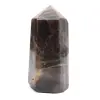 Prisma de piedra lunar negra de Madagascar - Microclina densa - 0