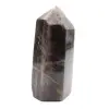 Prisma de piedra lunar negra de Madagascar - Microclina densa - 3
