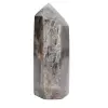 Prisma de microclina malgache - Piedra lunar negra - 1