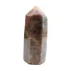 Prisma de la colección Microclina - Mineral de piedra lunar negra - 3