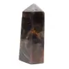 Prisma de piedra lunar negra - Microclina de Madagascar calibrada - 2