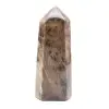 Prisma de microclina oscura - Piedra lunar negra coleccionable - 0
