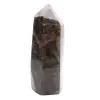 Prisma de microclina grande - Piedra lunar negra de Madagascar - 1