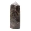 Prisma de microclina grande - Piedra lunar negra de Madagascar - 2