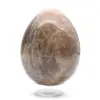 Microclina de Madagascar - Huevo de Piedra Negra - 0
