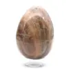 Huevo de piedra lunar negra de Madagascar (355 g) - 2