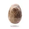 Huevo de piedra lunar negra 205 g - 0