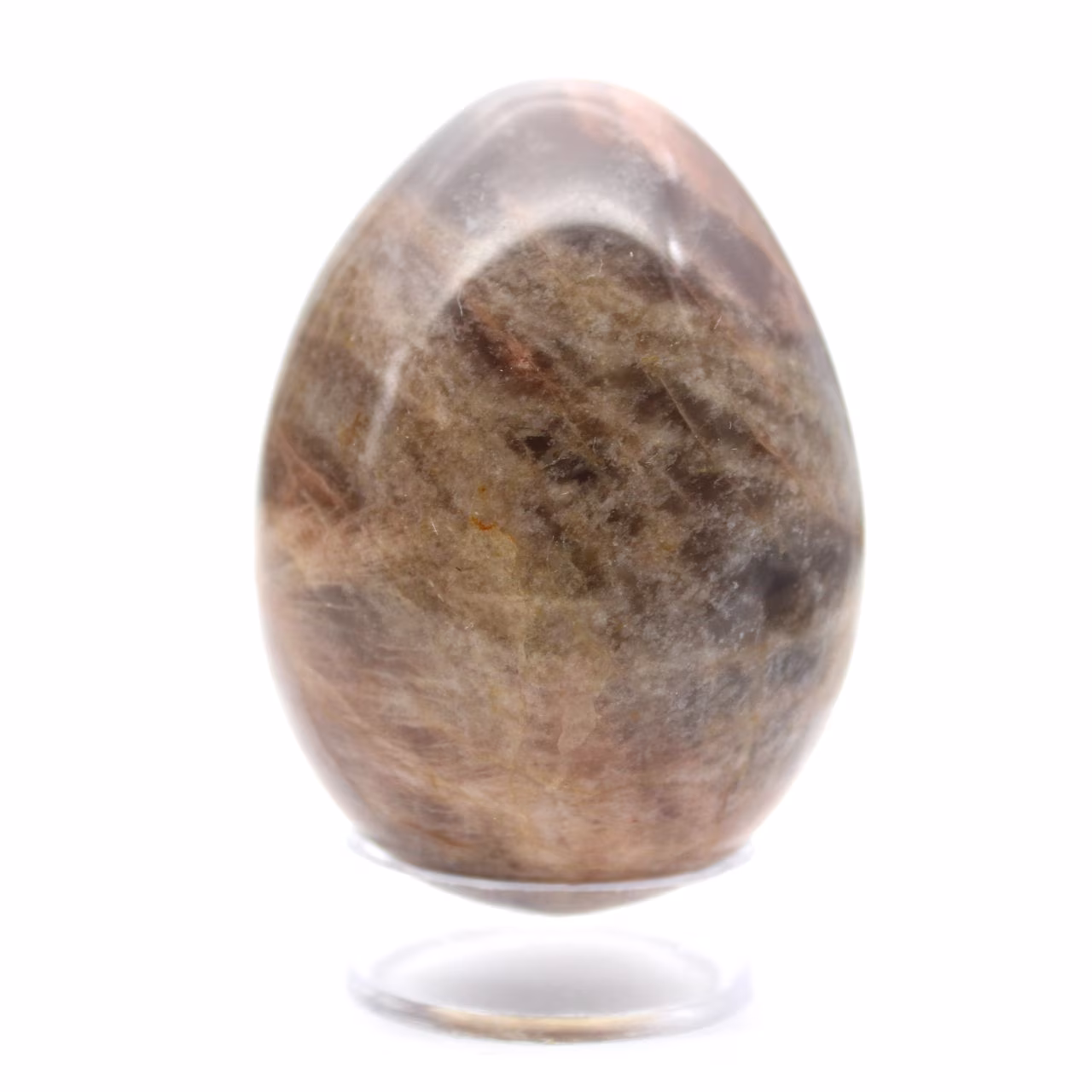 Huevo de piedra lunar negra 175 g