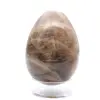 Huevo de piedra lunar negra 135 g - 2