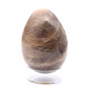 Huevo de piedra lunar negra 135 g