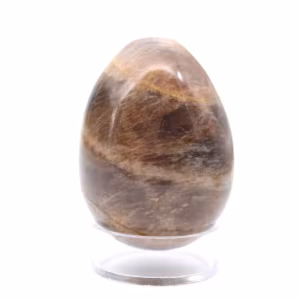 Huevo de piedra lunar negra 100 g