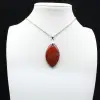 Joyería mineral de jaspe rojo - 2