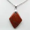 Colgante pequeño de jaspe rojo - 0