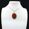 Collar con colgante de jaspe rojo - 2