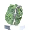 Cromópsido finlandés en bruto sobre una base de piedra verde, 135 g - 2