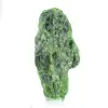 Cromodiópsido crudo de Finlandia, roca verde sobre base, 85 g - 0