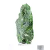 Diópsido de cromo natural en bruto, ejemplar verde de Finlandia, 80 g - 3