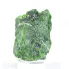 Diópsido de cromo natural en bruto, ejemplar verde de Finlandia, 80 g - 5