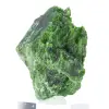 Cromodiópsido finlandés en bruto, muestra verde sobre base de 80 g. - 6