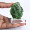 Piroxeno de cromo crudo de Finlandia, cromdiópsido 100 g - 1